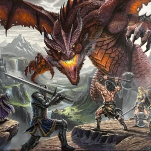Defenders of the Realm - 30"x 40" - Original Artwork - Free US Shipping