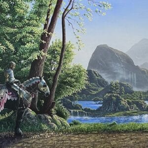 Destination's End - 24"x 48" - Original Artwork - Free US Shipping